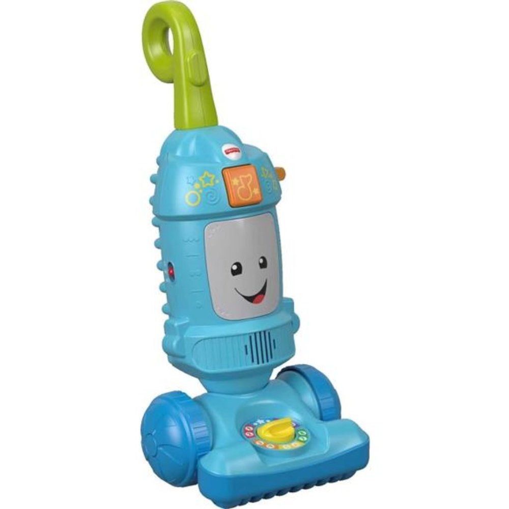 Fisher-Price Laugh & Learn Toddler Toy Light-Up Vacuum Musical Push Along